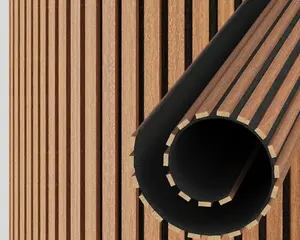 Warm Light Maple Flexible Acoustic Wall Panels | 95" Long & 104" Long