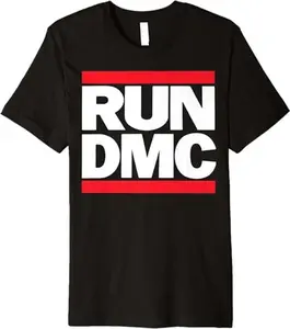 Run DMC Official Logo Premium T-Shirt
