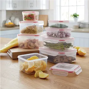 16-Piece BPA-Free Food Storage Set with Locking Lids