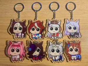 Uma Musume TBH Charms, yippie, autism, tbh, Oguri Cap, Rice Shower, Haru Urara, Gold Ship, Tokai Teio, Special Week, Uma Musume, UmaMusume, Pretty Derby, charm