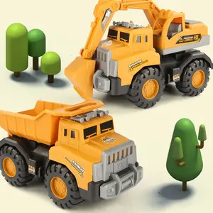 Boys like cars such as excavators, dump trucks, trucks, transportation inertia engineering vehicles, and fun gifts. toy car