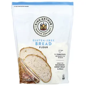 King Arthur Baking Company Gluten Free Bread Flour, 2 lbs (907 g)