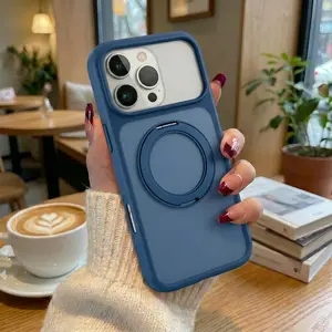 Magnetic Rotating Phone Case, a One-Handed Operation Genius! 360° Free Rotation, Durable and Premium