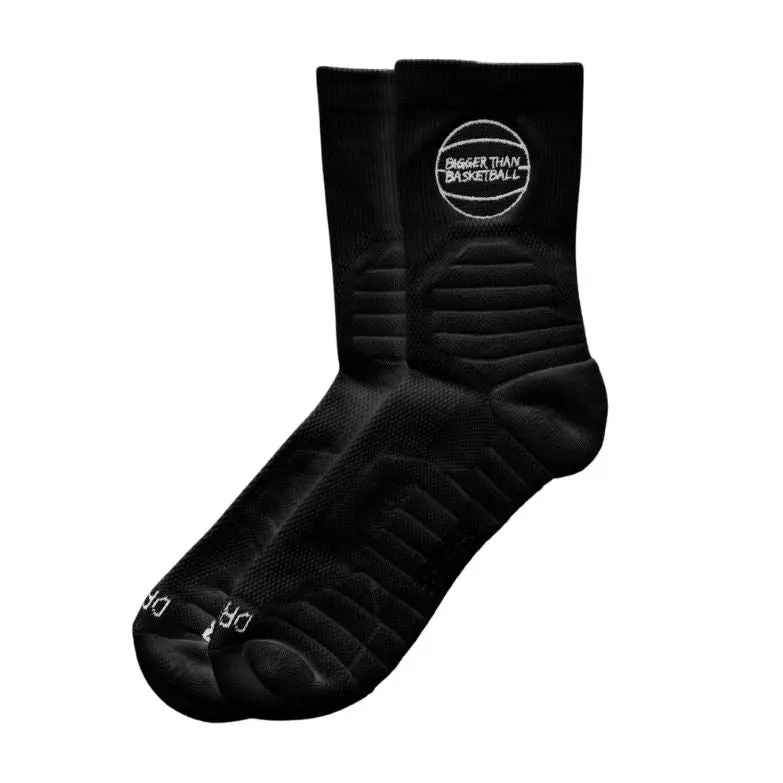 Basketball Performance Socks - Black (3 Pack)