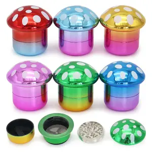 Herb Grinder Manual, 2.36 Inch Zinc Alloy, Sharp Teeth, Pollen Collector, Portable Design, Kitchen & Outdoor Use