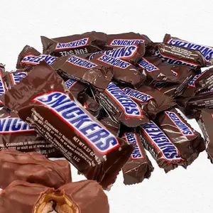 Snickers Milk Chocolate Candy Bars, Fun Size - 1 Pound