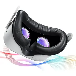 Pad  for Oculus  2 - Comfortable PU Leather & Memory  VR  Cushion - Anti- -  Design - Compatible with   2 - Easy to Install & Clean