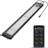 hygger Smart Aquarium LED Light for Freshwater Planted Tanks - Bluetooth App Control, CRi95 True Color, RGB Colors, 24/7 Cycle, 5 Modes, Adjustable Timer, Stepless Brightness, Power-Off Memory, Waterproof, Plug-and-Unplug Convenient, Scene Settings