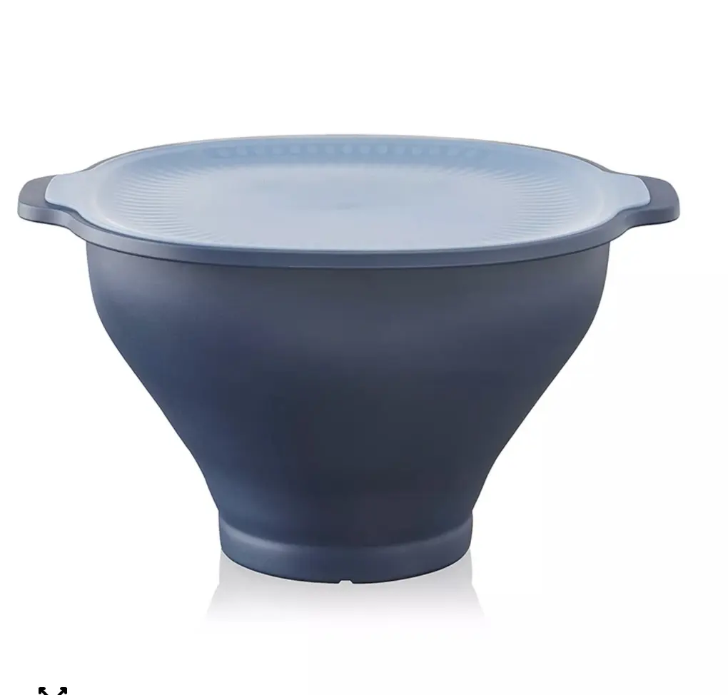 Popcorn Bowl with Secure Lid for Easy Popcorn Making and Storage