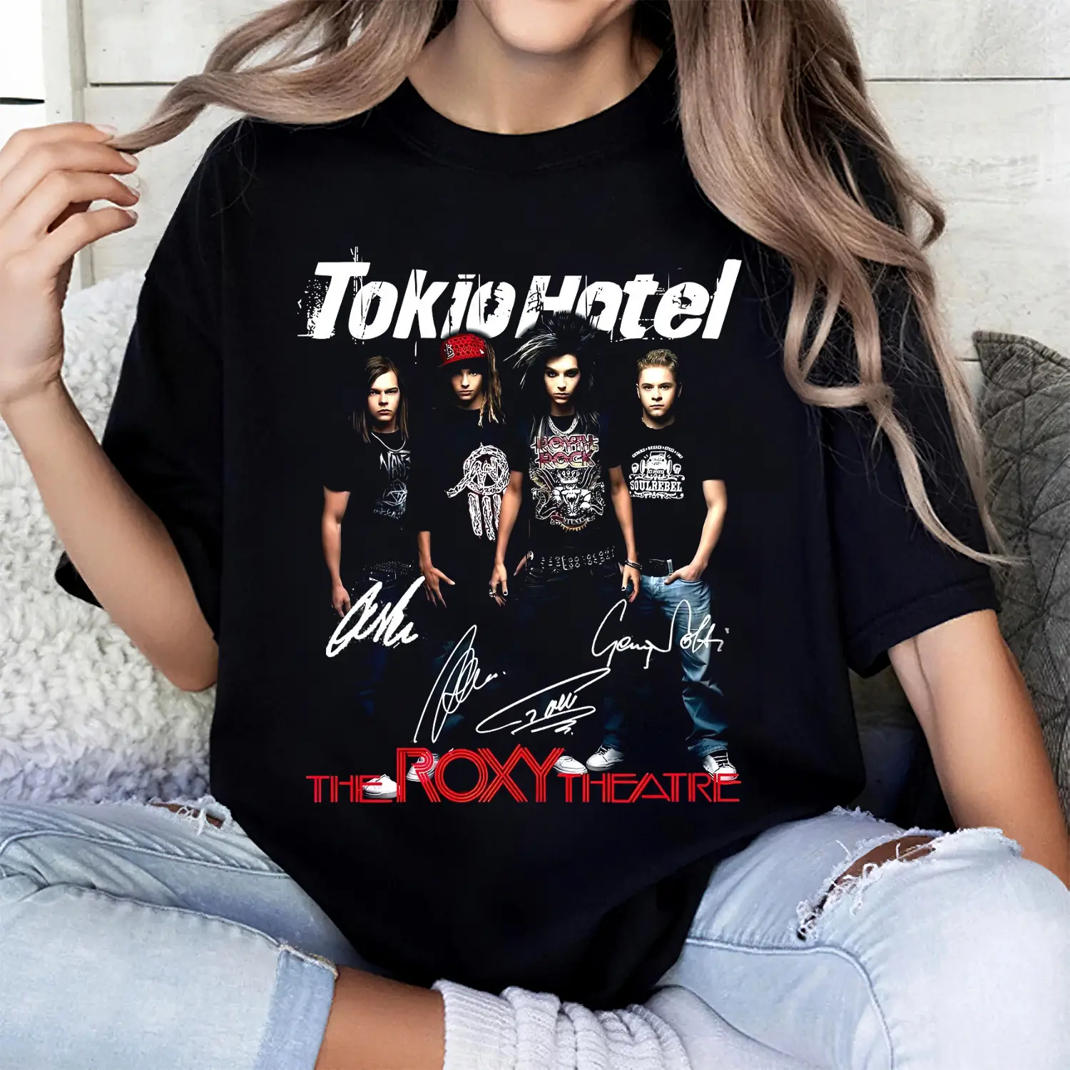 Tokio Hotel Tour 2026 Vintage Rock Band T Shirt YF120501