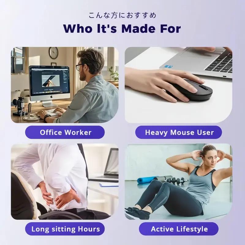 Frozen Shoulder Relief Patch, 6 Patches per Box - For Manual Laborers & Long-Term Computer Users, Relieves Shoulder Pain, Arm Stiffness, Clicking, Numbness & Cervical Spondylosis