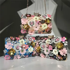 Elegant Flower Clutch - Stylish Flower Design with Elegant Closure - Ideal for Everyday Use