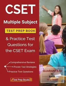 USED-CSET Multiple Subject Test Prep Book & Practice Test Questions for the CSET Exam by Cset Multiple Subjects Prep Book Team (Paperback)