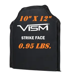 Single LVL 3A Durable High Density Soft PE Tactical Vest Plate 10"x12" Shtr's Cut for Tactical Gear with Durable Design and Lightweight Construction