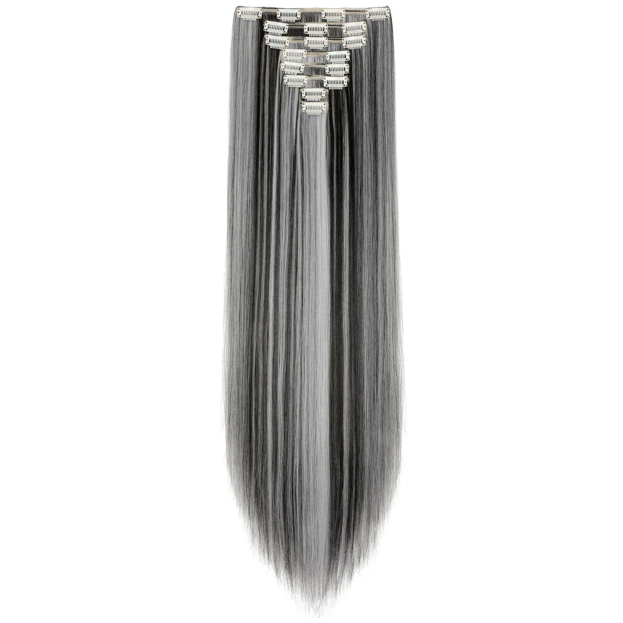 Natural Black Mix Silver Grey