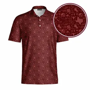 Masters 2026 Golf Gift Men's Wild Western Lone Spur Texas Cowboy Rodeo Bogey Bros Polo