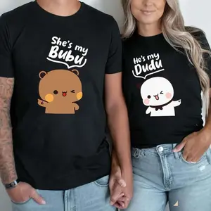 Bubu Dudu Matching Couple Couple, Matching Shirt, Valentine, Love, Matching Husband & Wife Tee, Romantic Gift for Couples