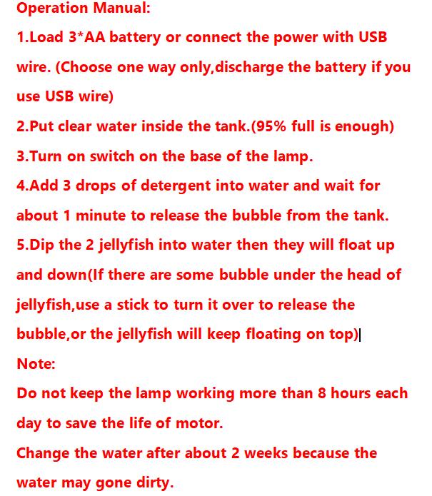 7-Color Setting Jellyfish Tank Lamp Quiet Design Ideal for Home Office & Children's Gift Customizable Ambiance Versatile Functional Decor