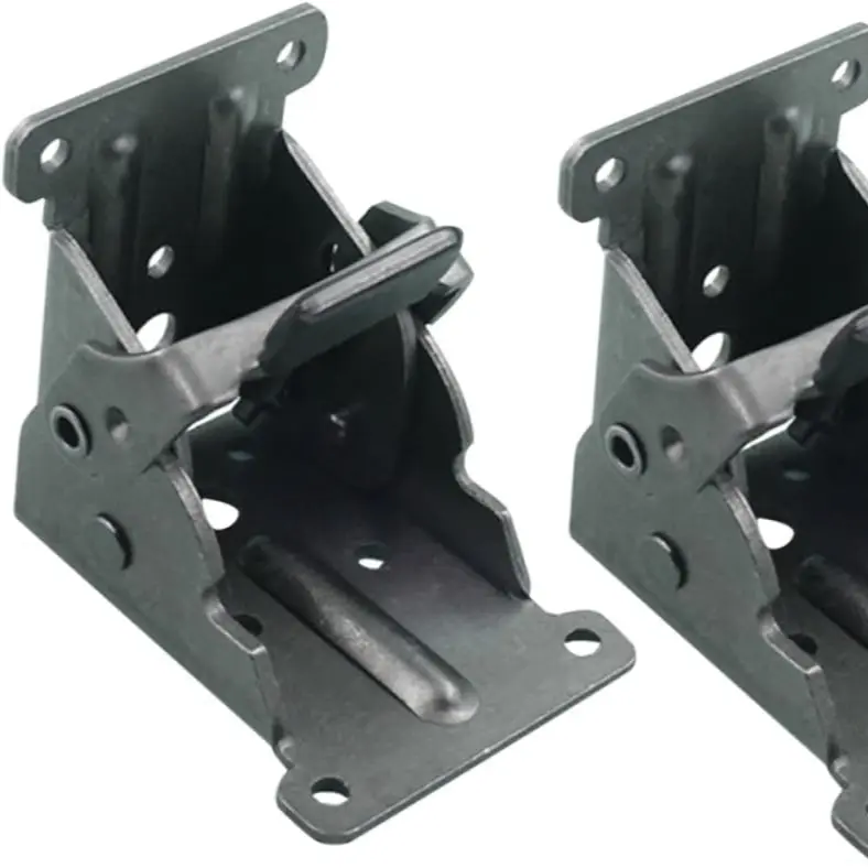 2pcs Right Angle Bracket Folding Bracket Foldable Table Legs Folding Legs for Hardware Brackets Collapsible Support Frame Hinge Shelf brackets