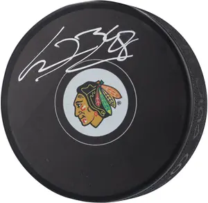 Connor Bedard Chicago Blackhawks Autographed Hockey Puck - Fanatics Authentic Certified