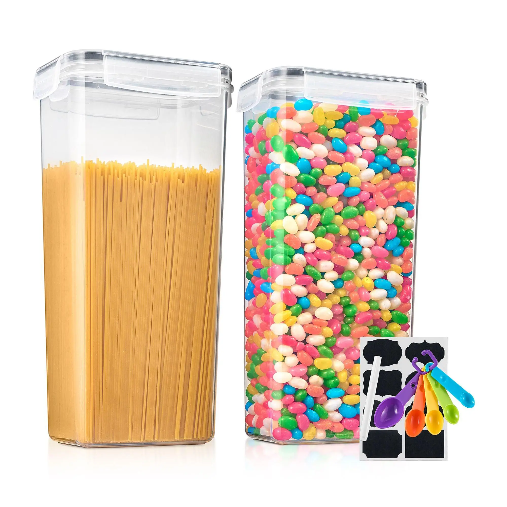 Sorbus Food Dispenser Containers, 2 Pack