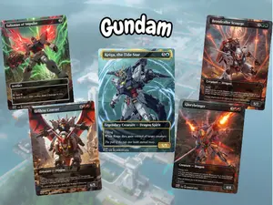 Gundam Proxy Deck 100 Cards + Tokens | Commander EDH
