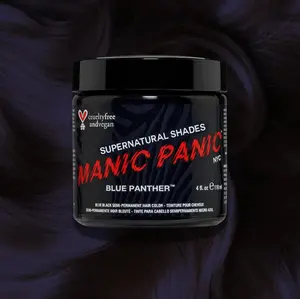Blue Panther® - Supernaturals - Classic High Voltage® Rich Deep Violet-Blue Black Semi-Permanent Hair Dye