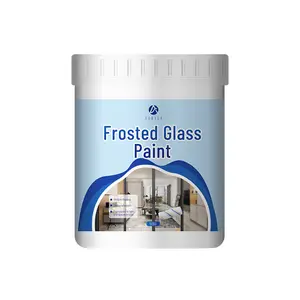 (Free Custom Tool) Window Frosted Glass Paint - Window Privacy Paint, Waterproof & UV Resistant, Frosted Glass Spray for Bathrooms, Kitchens, Rooms, 16 oz.