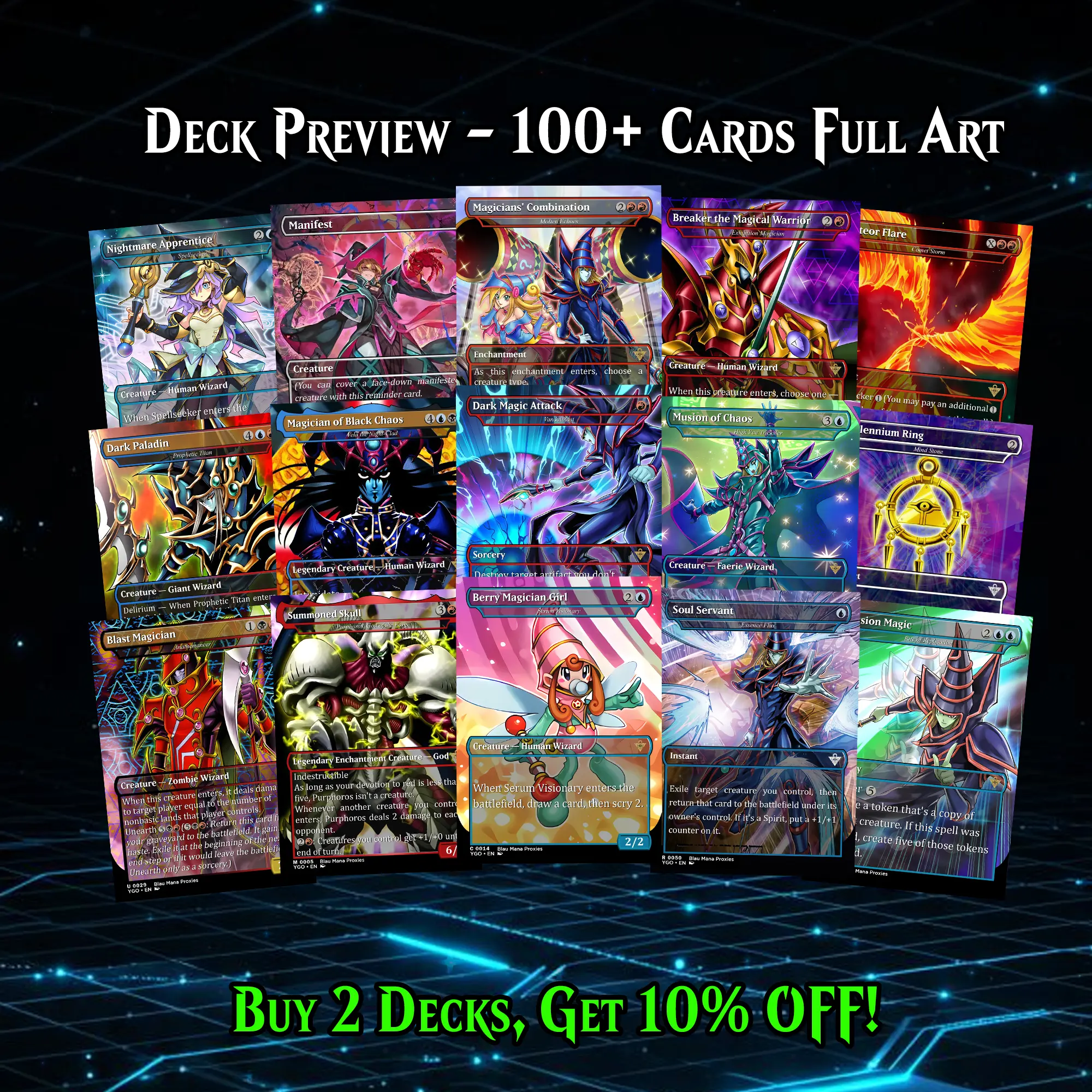 YU-GI-OH DARK MAGIC MTG PROXY COMMANDER DECK PREMIUM COLLECTOR SET (111 CARDS) - TikTok Shop YU-GI-OH DARK MAGIC MTG PROXY COMMANDER DECK PREMIUM COLLECTOR SET (111 CARDS) - TikTok Shop