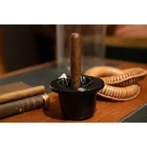 Noir Cigar Caddy - Ashtray Reimagined