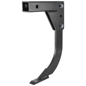 Upgraded Hitch Mounted Ripper for ATV UTV Tractor Lawn Mower with 2 inch Receiver Heavy Duty Steel Trencher Subsoiler Plow 16 Ripper Shank 4 Adjustable Holes in Depth Carbon Steel Material