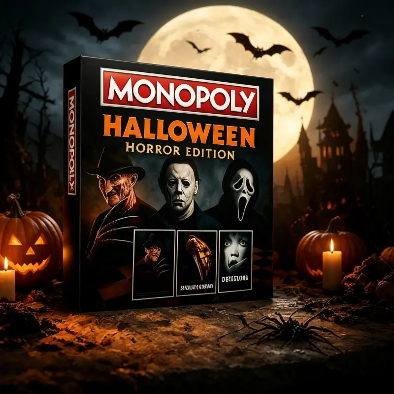 MONOPOLY Wu-Tang Clan Classic Board Game – The Ultimate Horror-Themed Must-Have for Bachelor, Bachelorette & All Singles Parties!
