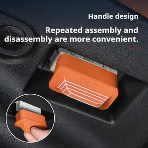 Universal OBD Connector Protector Silica Gel Dust Plug Moisture Proof Shield Automotive Diagnostic Port Cover Interior Styling Car Upgrade Parts