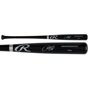 Francisco Lindor New York Mets Autographed Black Rawlings Pro Bat - Fanatics Authentic Certified