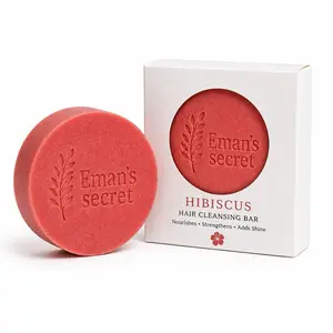 Hibiscus Hair Cleanser, Natural Plant-Based Formula for Gentle Scalp & Hair Cleansing