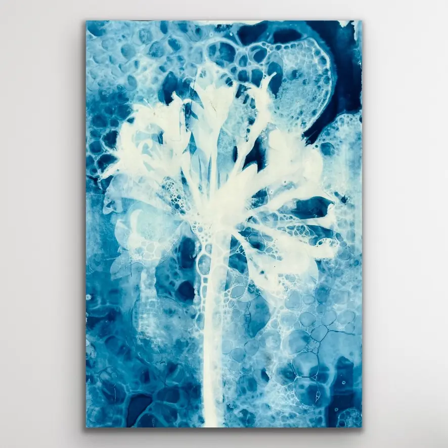 Giclee Floral Art Print - 13x19" Poster Size for Home Decor - Decoration
