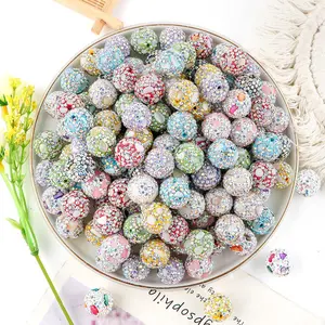 Confetti Beads, 9 Counts/set DIY Beads for Bracelet Necklace Earrings, DIY Jewelry Making Crafts Supplies for Bracelet Necklace Earrings