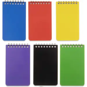 6pack Pocket Notebook Small Notepad Pocket Notepad Small Spiral Notebooks 3X5Inches (6)