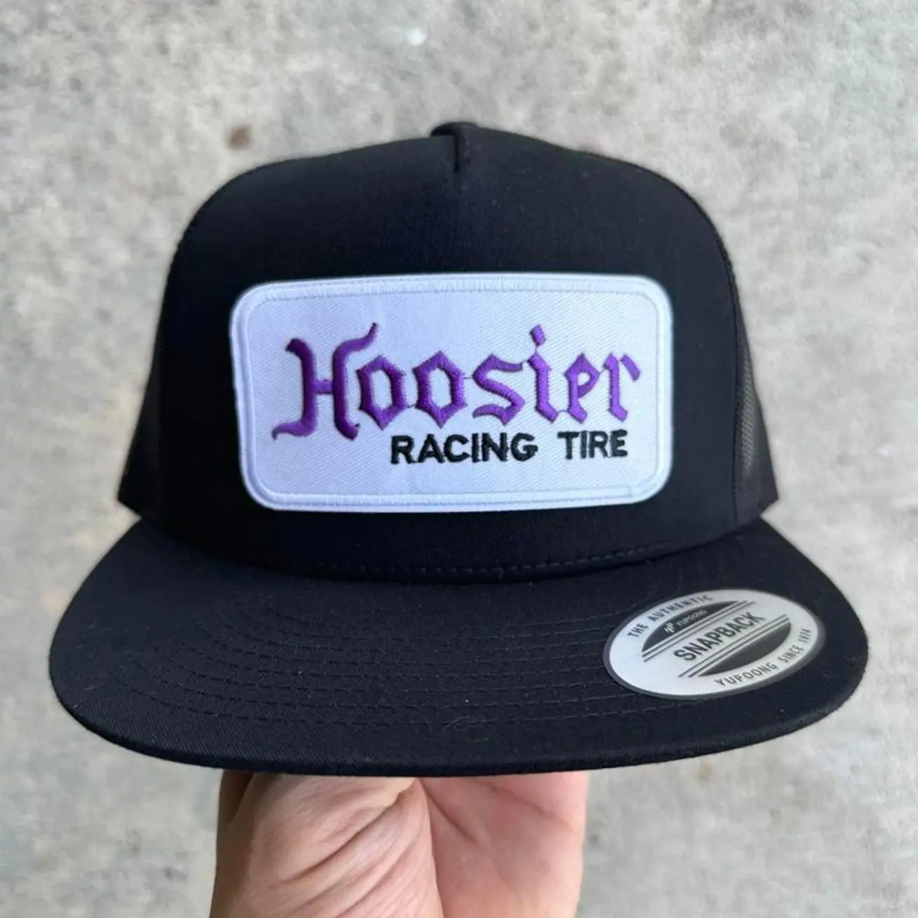 Hoosier Racing Tire Trucker Hat Trucker Hat, Unisex Adjustable Snapback Trucker Hat – Summer Beach & Sports Cap with Mesh Back