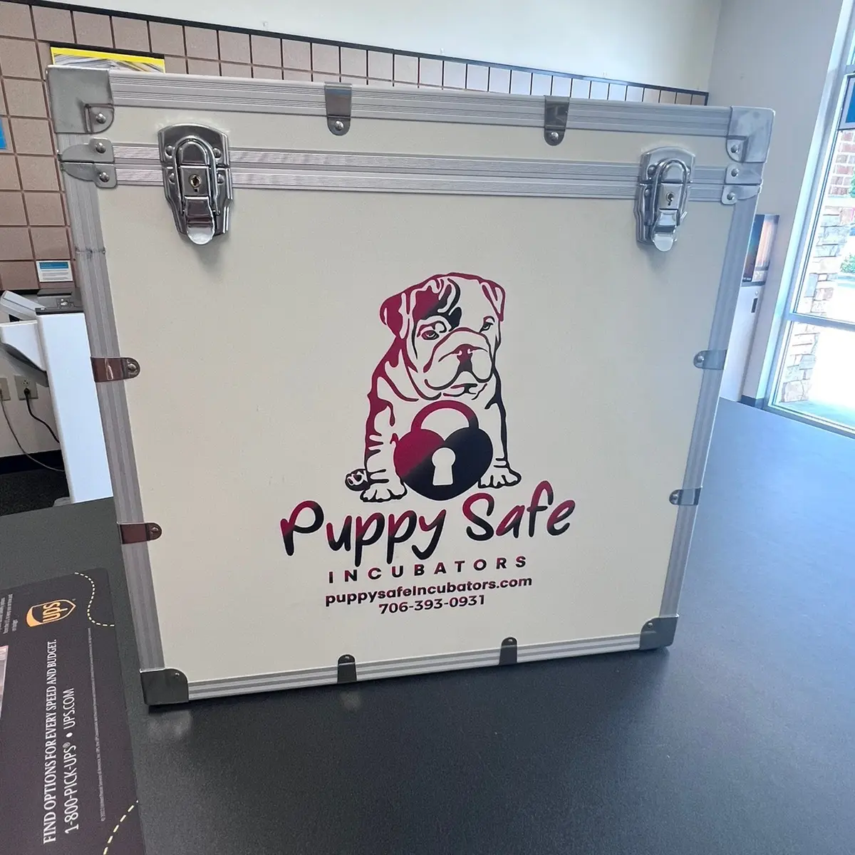Puppy Safe Incubator Shipping/ Storage Case