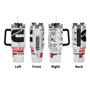 Portable 40oz Stainless Steel Travel Mug with Lid & Handle, BPA-Free Design, Durable Coffee Cup for Outdoor, Festival Gifts, Tumbler