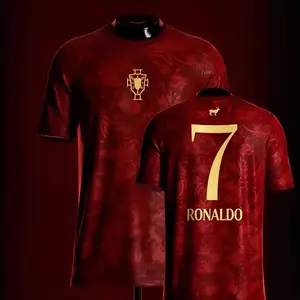 Premium C.R7 Football Jersey, Portugal Flag, Greatest OfAll TimeGOAT, Perfectly Detailed, The SiuFootball Jersey-The Siu Kit Trikot,Retro Soccer Shirt