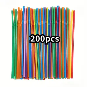 200pcs Hand-Woven Straw Set, DIY Weaving Shaping Tools, Creative Shaping and Kitchen Utility Tools, Craft Enthusiast Shaping Weaving Straws