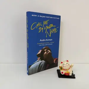 Call Me By Your Name Paperback Fiction Book, Coming-of-Age Romance Novel