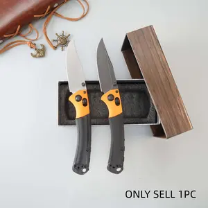 1pc 15085 Folding Knife, Fruit Knife, Pocket Knife, Non-Slip Handle, High Hardness Blade, Stainless Steel Knives, Kitchen Tool, Multifunctional Lightweight Gift