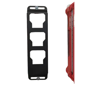 Accessory Mount for Milwaukee Packout, Steel, Ready to Paint (towel holder, cup holder & More!)