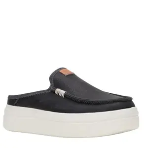 Women's Austin Lift Black Slip On Moc Toe Casual Shoes