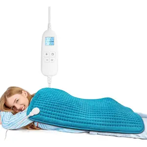 Electric Heating Pad for Back, Extra Large 17''x 33'' XXXL for Full Body,Menstrual Period Cramps,Neck Shoulder Back Pain Relief, 6 Heat Settings 4 Timers Heating Pad, Gifts for Women MenGift