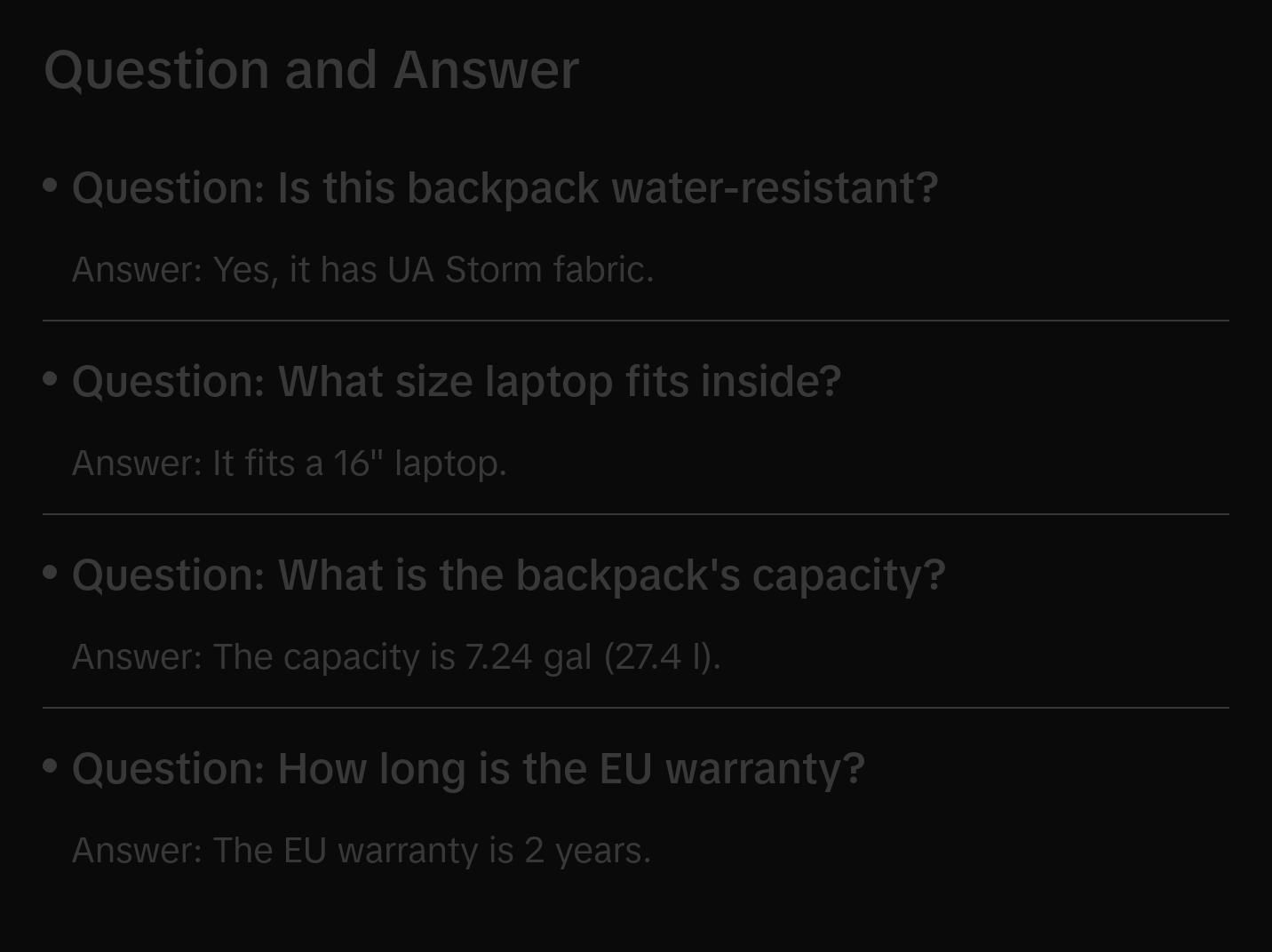 Centaur Under Armour® Backpack