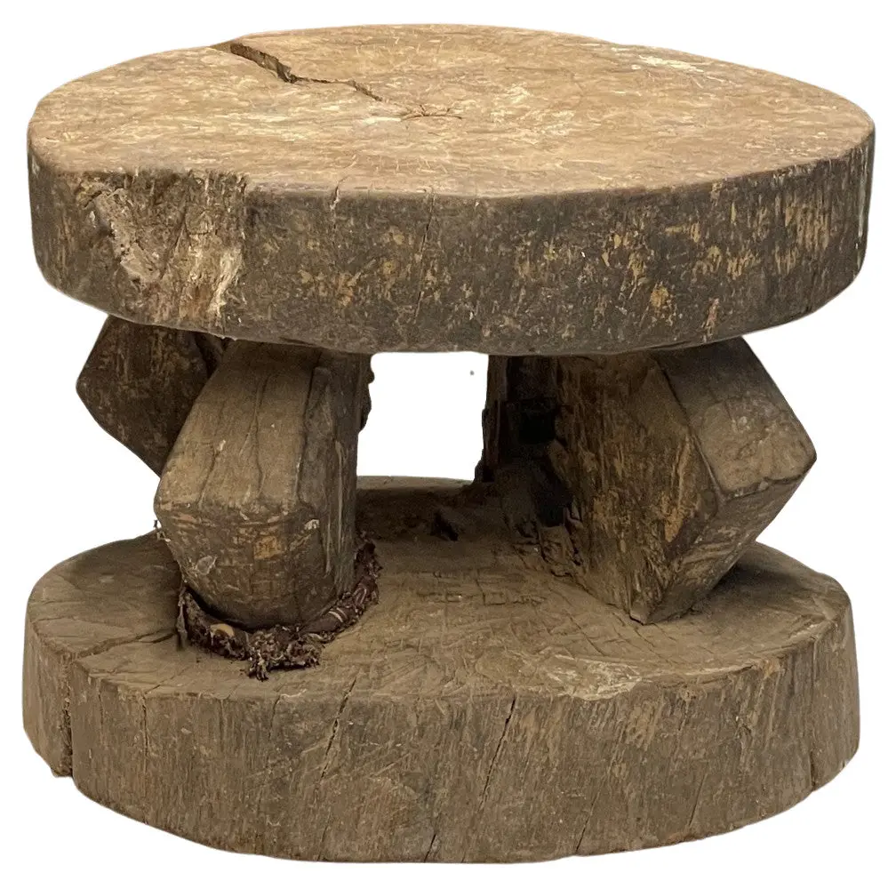 Vintage African Wooden Stool